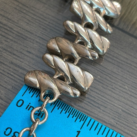 Vintage Premier Designs “Artistic” Silver-tone Toggle Bracelet Style #5062 - Picture 8 of 16